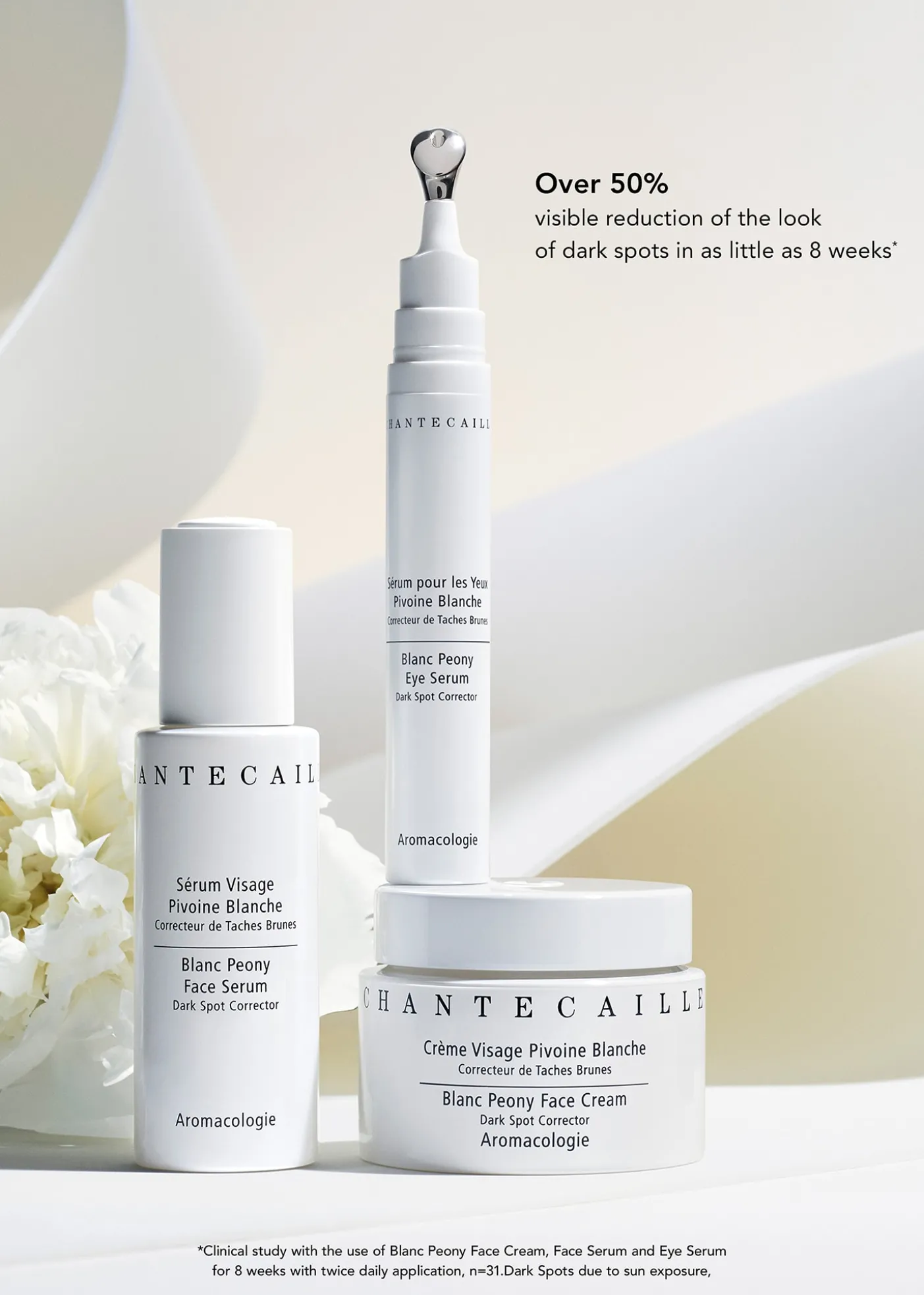 ChantecailleBlanc Peony Face Serum Dark Spot Corrector, 1 oz.
