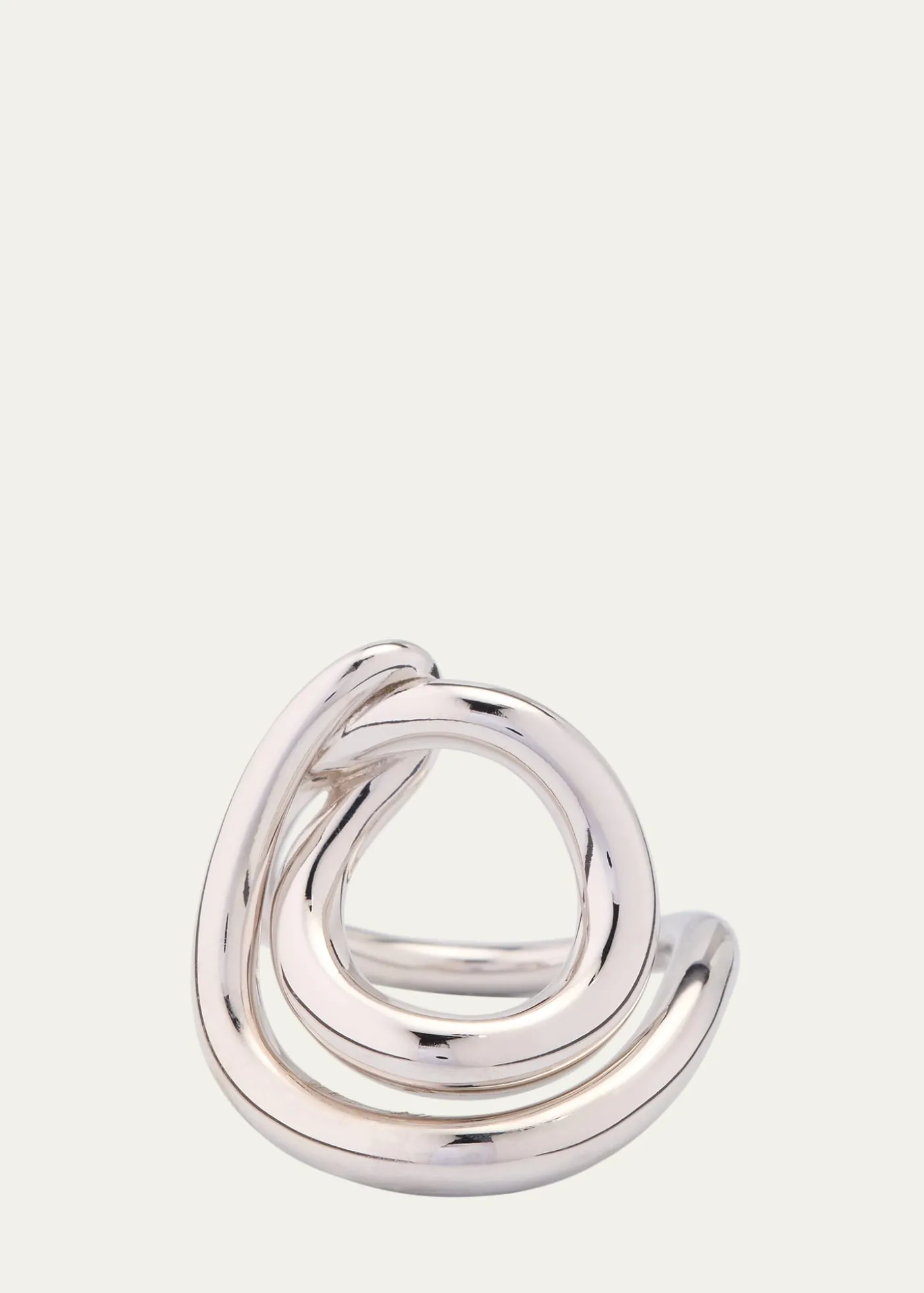 Charlotte ChesnaisBague Lasso Ring in Sterling Silver
