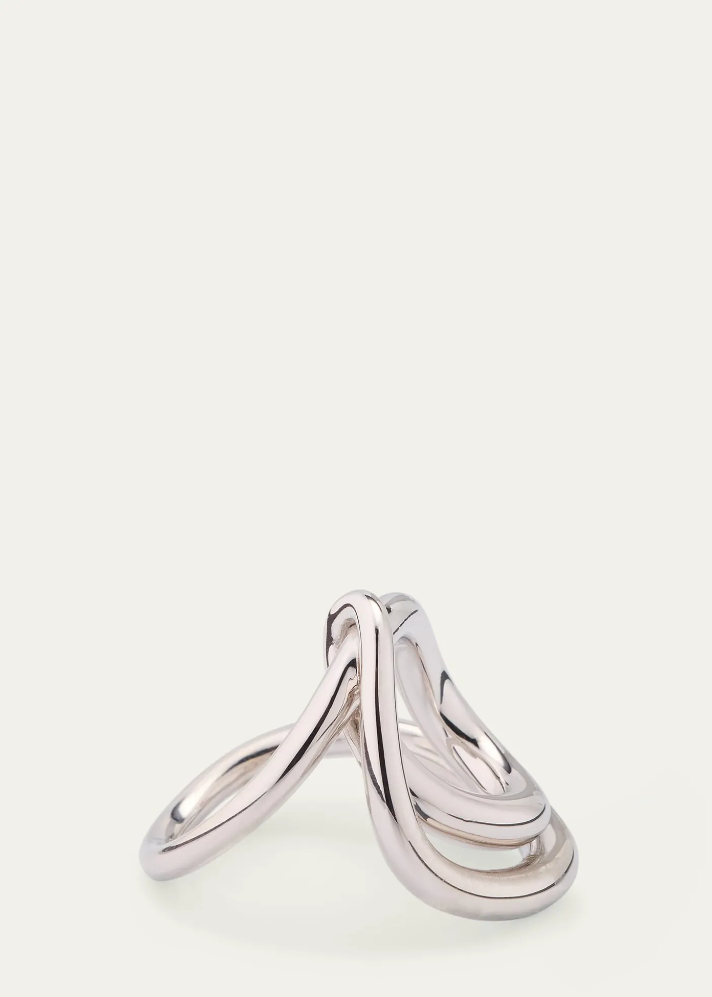 Charlotte ChesnaisBague Lasso Ring in Sterling Silver