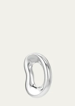 Charlotte ChesnaisShima Earring Silver, Single