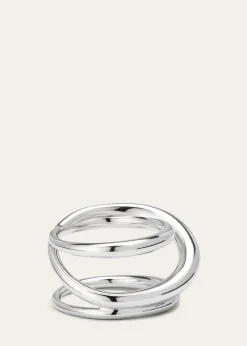Charlotte ChesnaisSterling Silver Bague Triplet Ring