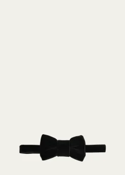 CharvetMen's Velvet Bow Tie
