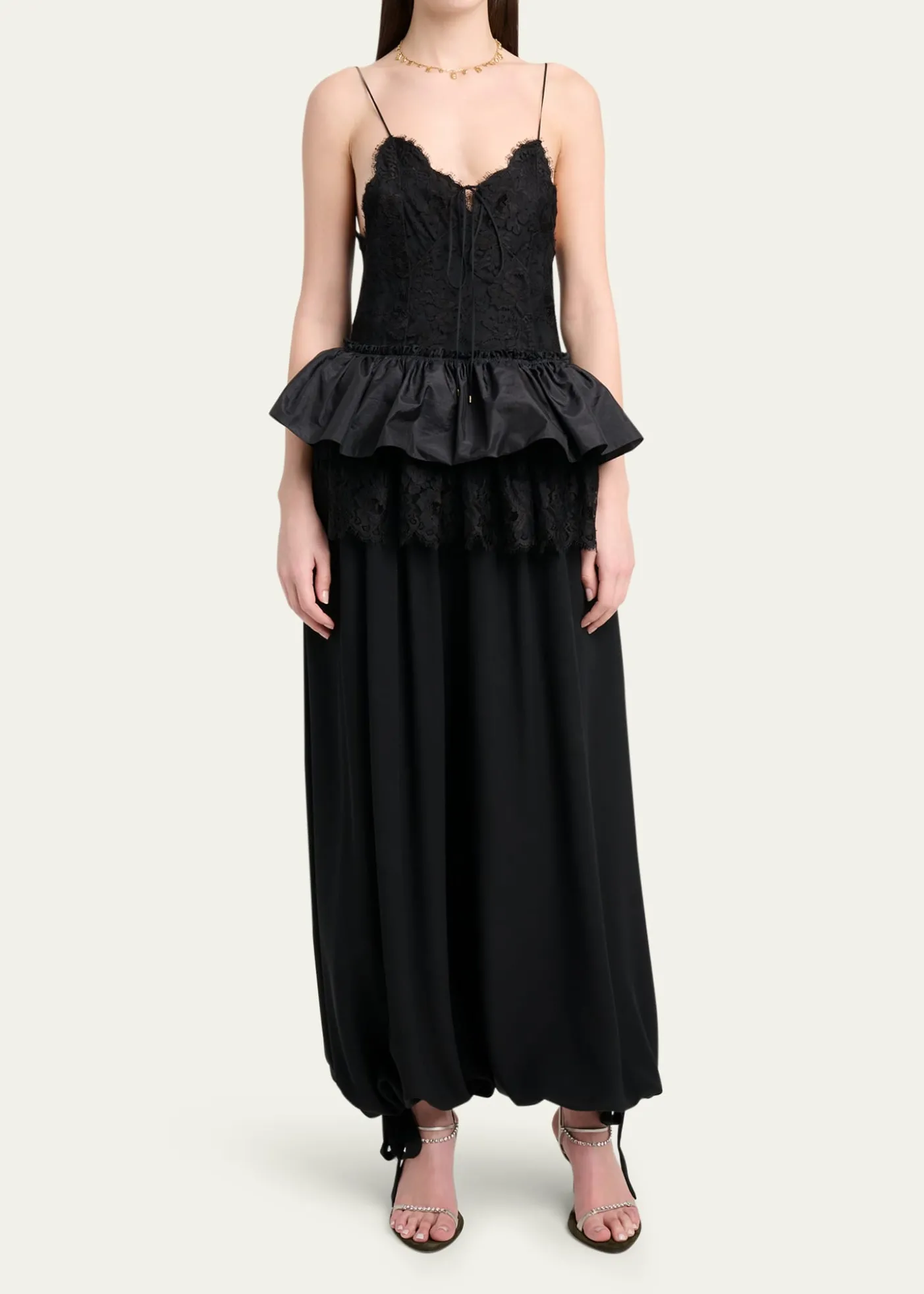 ChloeLight Technical Taffetas Top