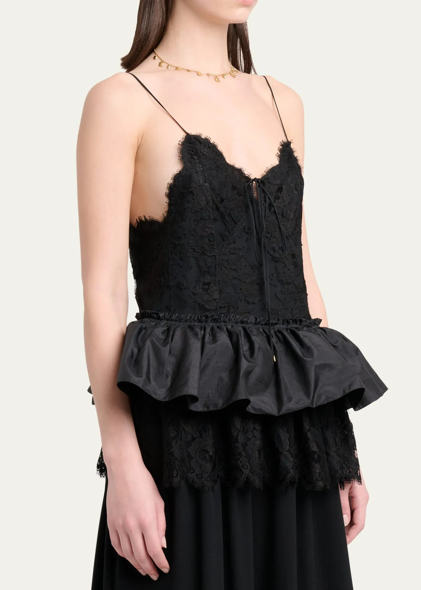 ChloeLight Technical Taffetas Top