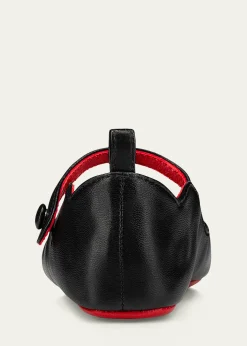 Christian LouboutinGirl's Love Chick Nappa Leather Ballerina Shoes, Baby