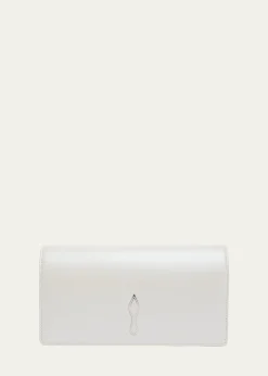 Christian LouboutinBettina Clutch Bag in Pearly Leather