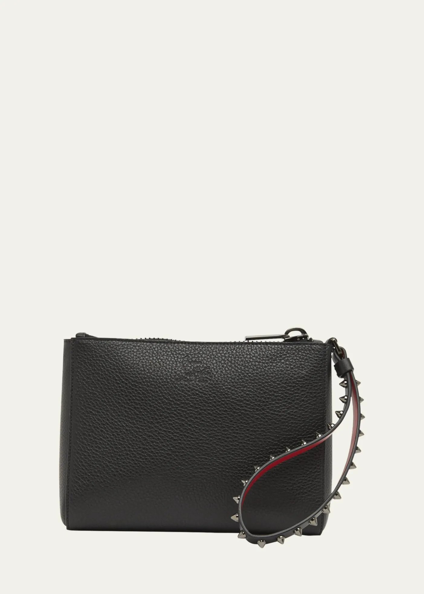 Christian LouboutinCabata Mini Pouch Wristlet in Leather