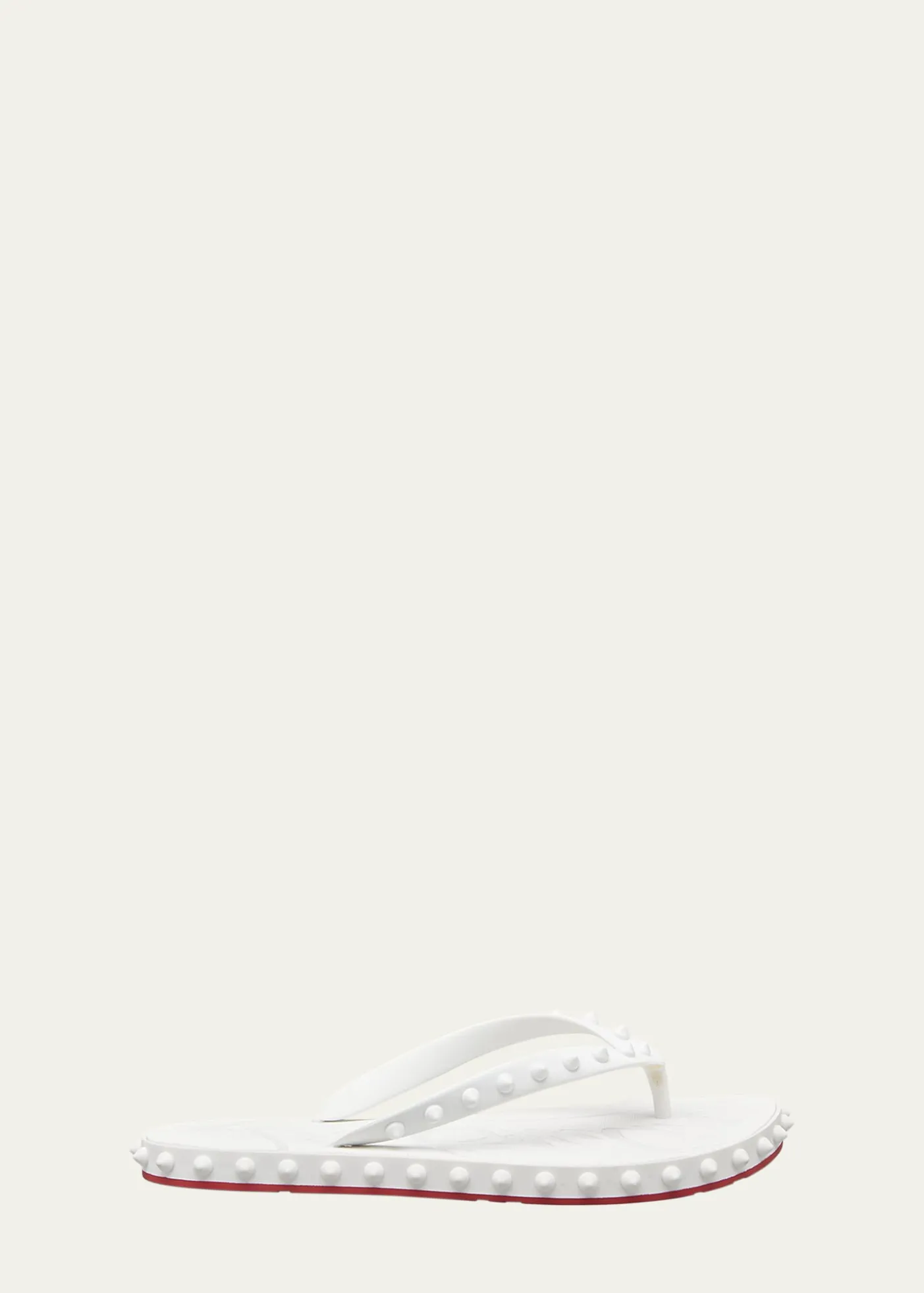 Christian LouboutinLoubi Donna Spike Flip Flops