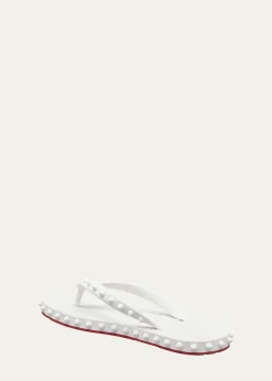Christian LouboutinLoubi Donna Spike Flip Flops