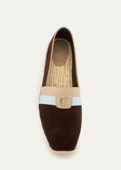 Christian LouboutinMen's Alfarica Nubuck Leather Espadrilles