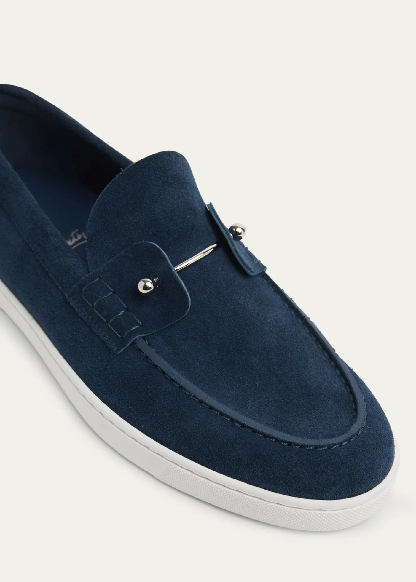 Christian LouboutinMen's Chambeliboat Nubuck Boat Shoes