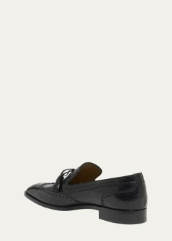 Christian LouboutinMen's Grave Wingtip Brogue Leather Loafers