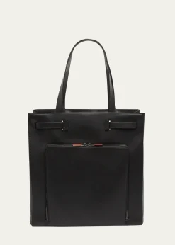 Christian LouboutinMen's Kyipouch Leather Tote Bag