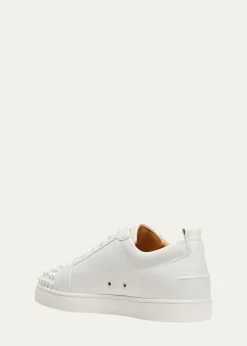 Christian LouboutinMen's Louis Junior Spiked Low-Top Sneakers