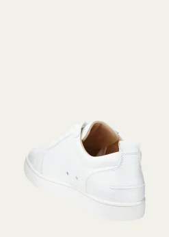 Christian LouboutinMen's Louis Junior Leather Red Sole Sneakers