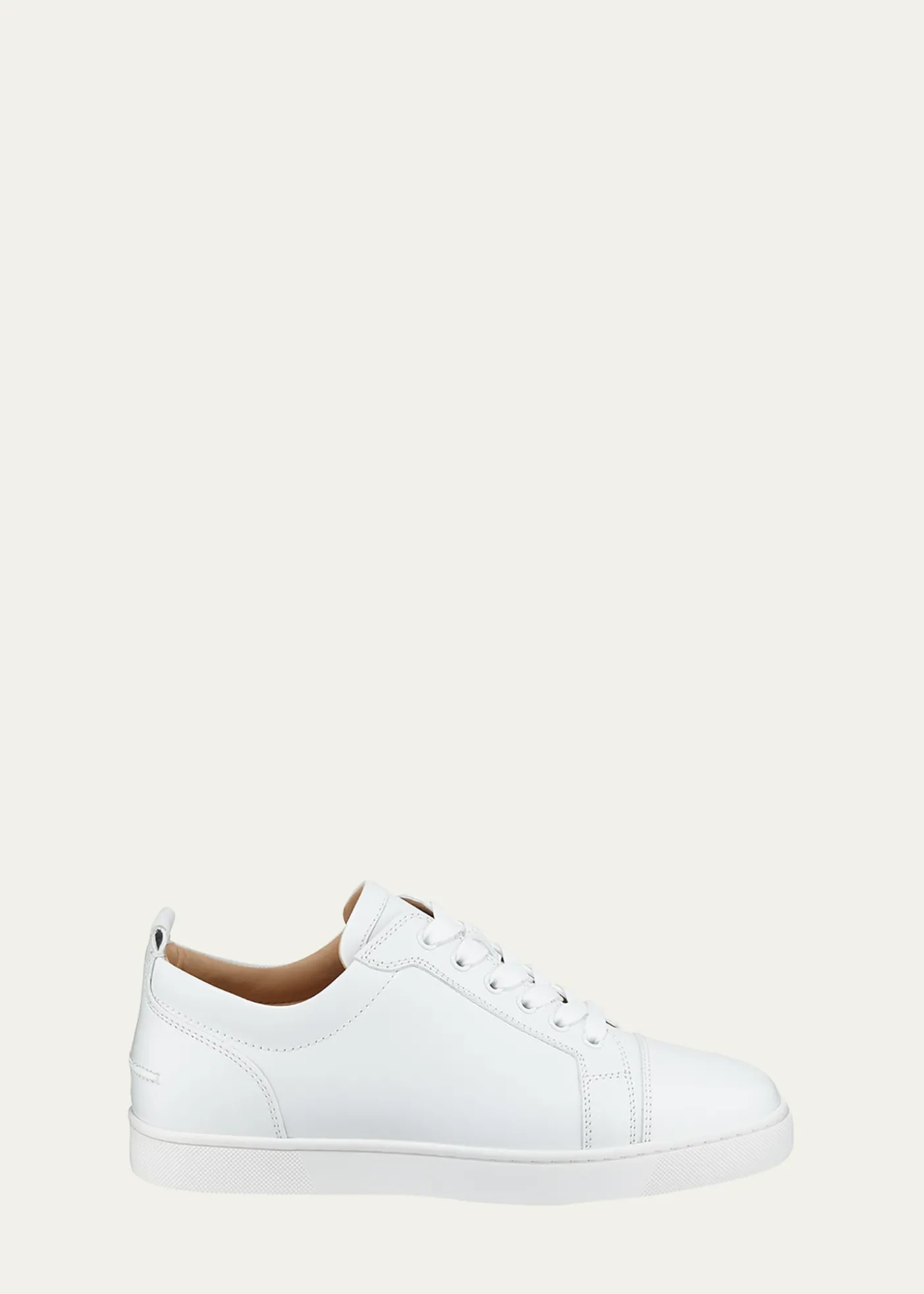 Christian LouboutinMen's Louis Junior Leather Red Sole Sneakers