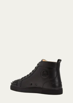 Christian LouboutinMen's Lou Spikes High-Top Sneakers