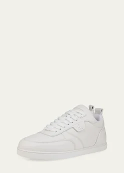 Christian LouboutinMen's Sk Vi Flat Calf Leather Low-Top Sneakers