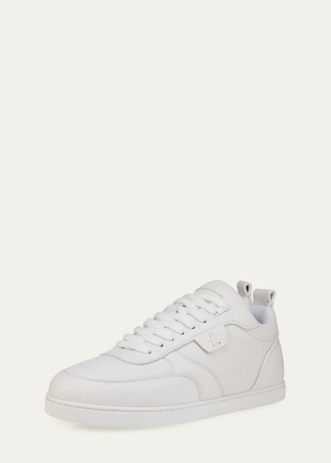 Christian LouboutinMen's Sk Vi Flat Calf Leather Low-Top Sneakers