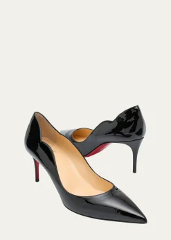 Christian Louboutin70mm Hot Chick Patent Pumps