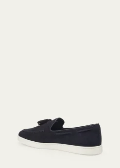 Church'sMen's Ripley Suede Rubber-Sole Tassel Loafers