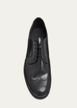 Church'sMen's Ringmer Brogue Polished Fumé Leather Derby Shoes