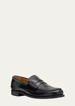 Church'sPembrey Studded Leather Penny Loafers