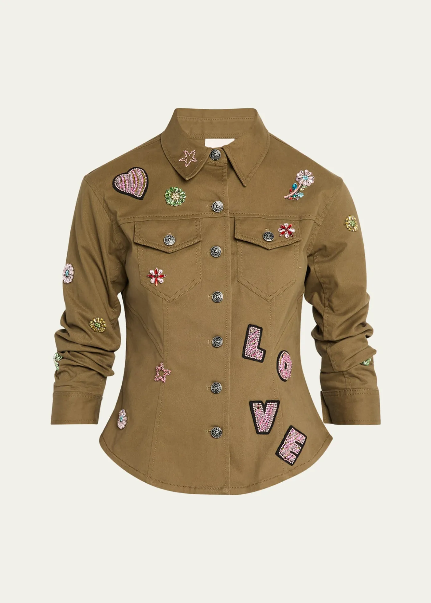 Cinq a SeptCanyon Ditsy Love Scrunched Jacket