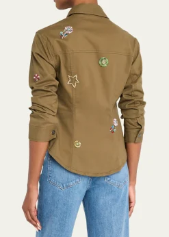 Cinq a SeptCanyon Ditsy Love Scrunched Jacket