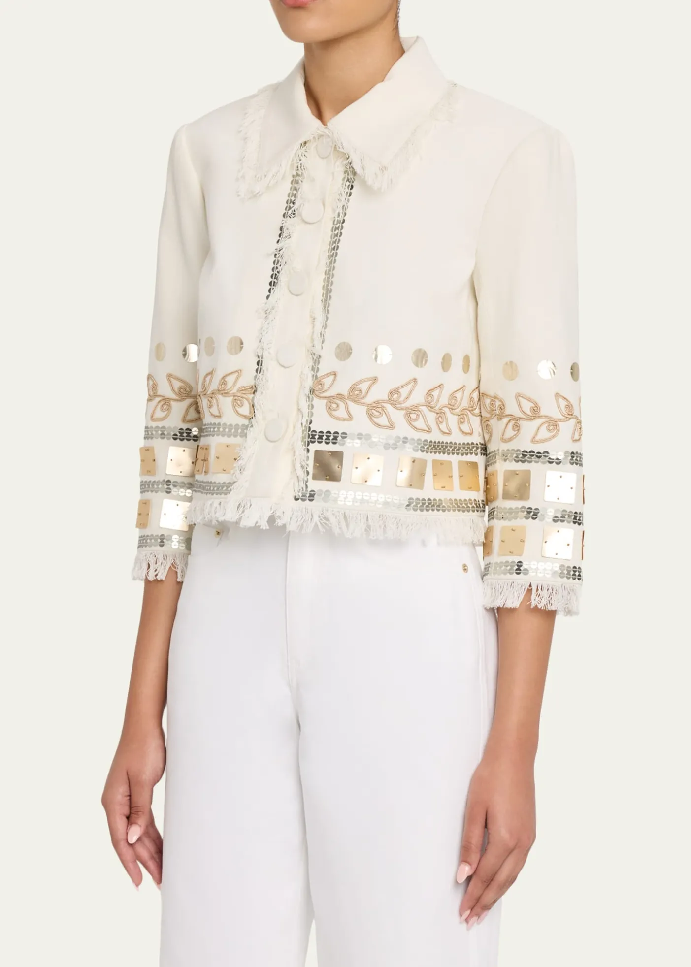 Cinq a SeptNadia Embellished Jacket