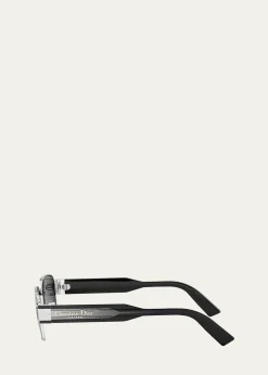 DiorChristian Dior Label S2U Rectangular Sunglasses