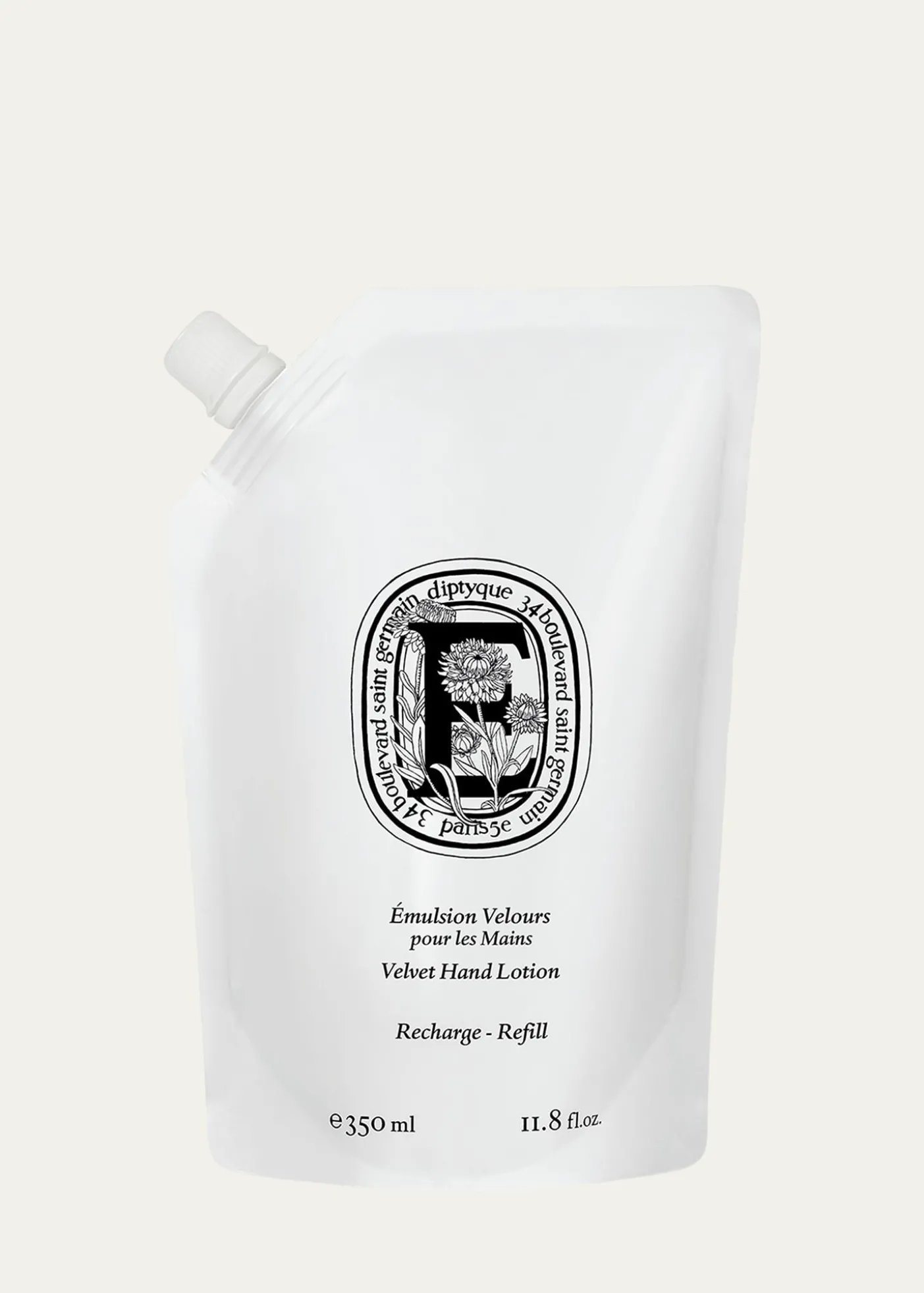 DIPTYQUEVelvet Hand Lotion Refill, 12 oz.