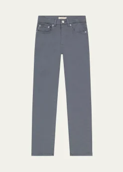 DL1961Boy's Brady Slim Cotton Twill Pants, Size 3-7