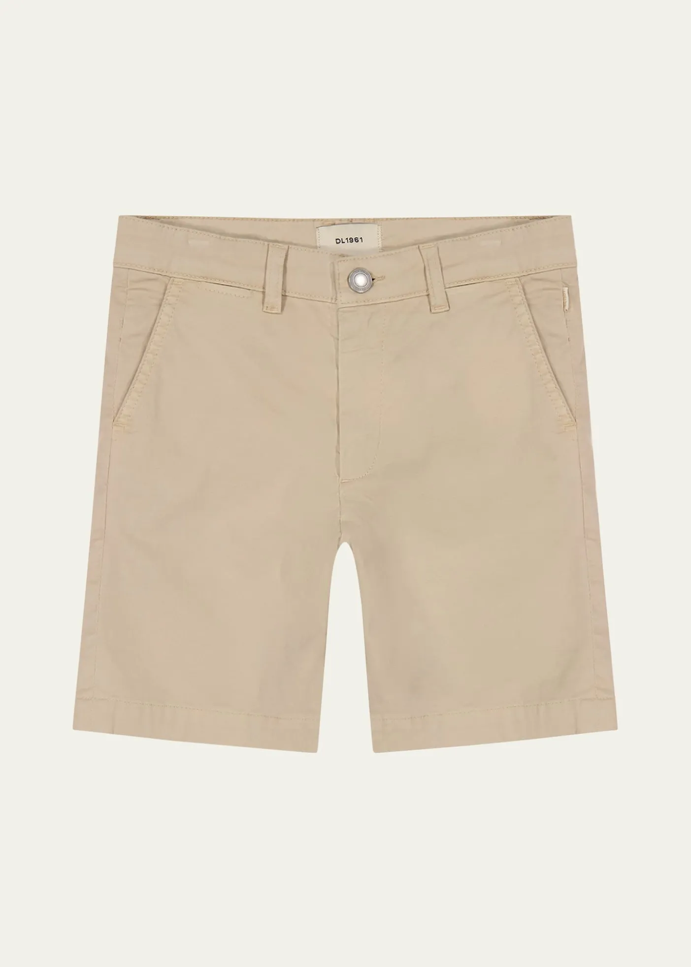 DL1961Boy's Jacob Cotton Twill Chino Shorts, Size 2-7