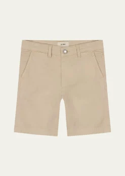 DL1961Boy's Jacob Cotton Twill Shorts, Size 8-14