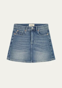 DL1961Girl's Jenny Denim Mini Skirt, Size 7-14