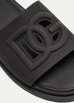 Dolce&GabbanaMen's Rubber Beachwear Pool Slides