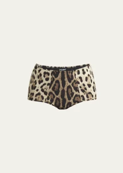 Dolce&GabbanaStampa Leo Bikini Bottoms