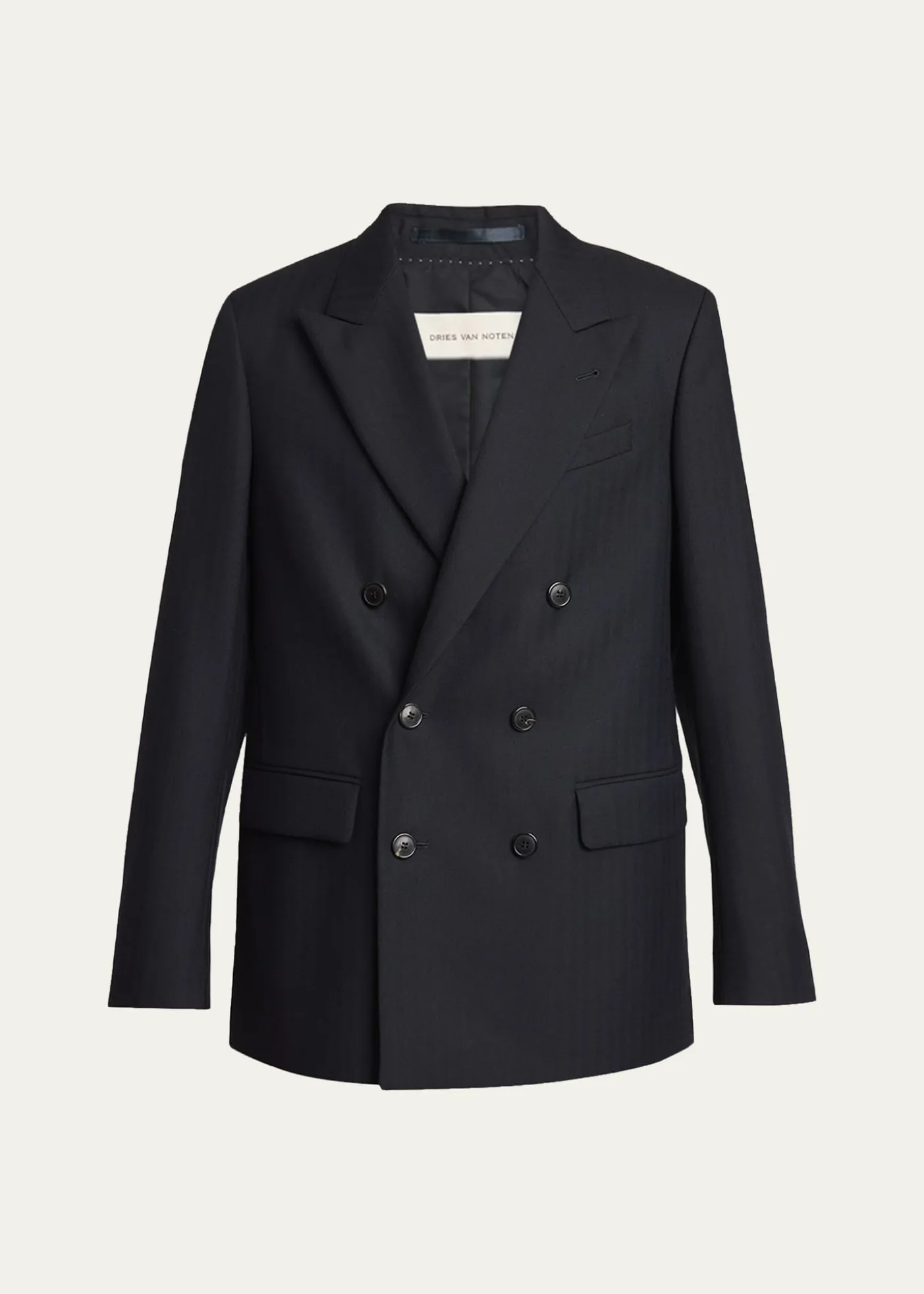 Dries Van NotenMen's Buforden Double-Breasted Wool Jacket