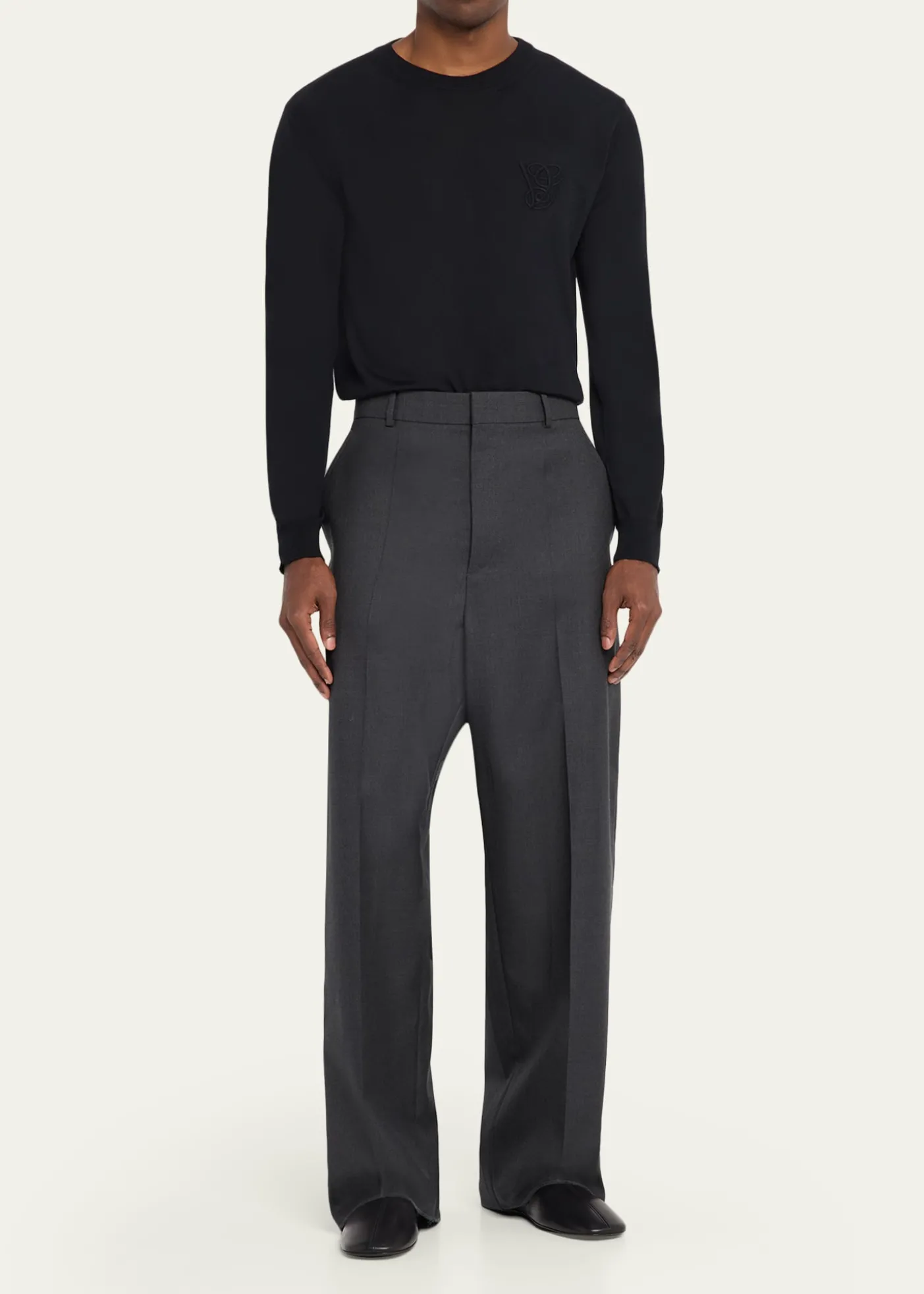 Dries Van NotenMen's Minimal Leather Oxford Shoes