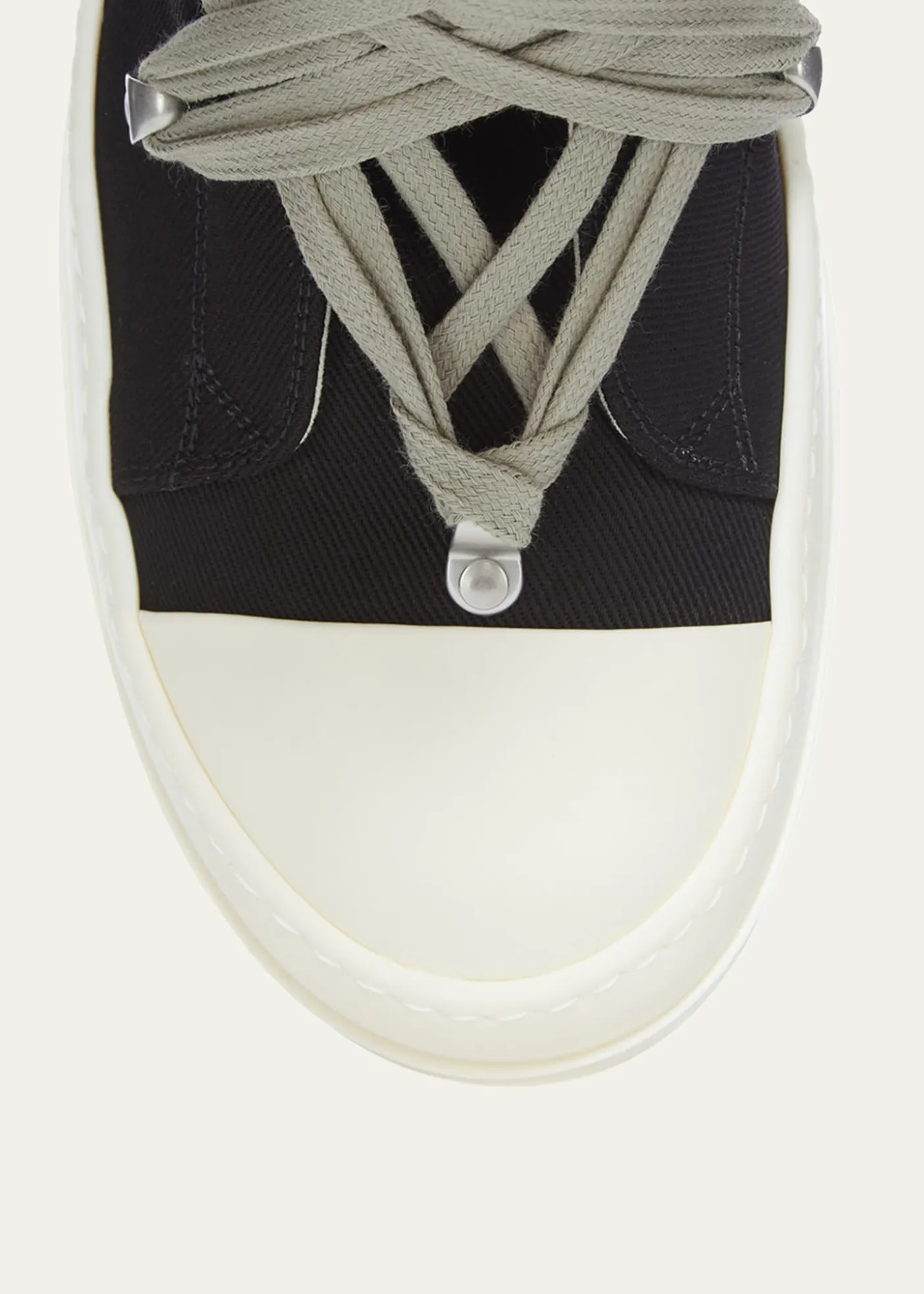 DRKSHDW RICK OWENSMen's Megalace Canvas High-Top Sneakers