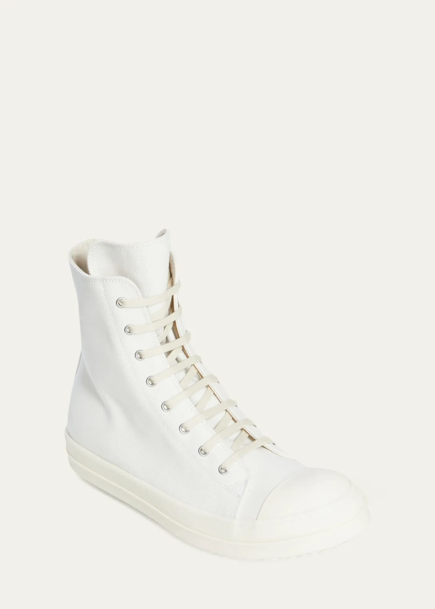 DRKSHDW RICK OWENSMen's Sneaks Cap-Toe Canvas High-Top Sneakers
