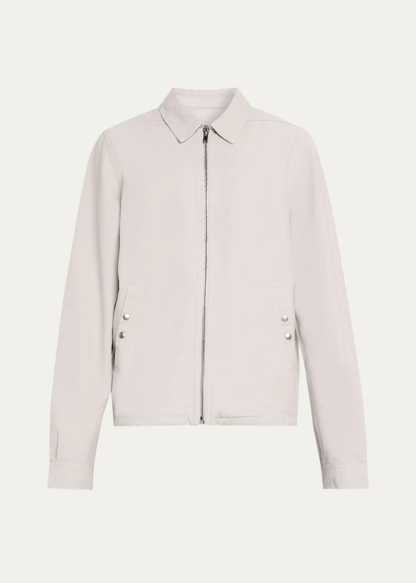 DRKSHDW RICK OWENSMen's Zip-Front Cotton-Blend Jacket