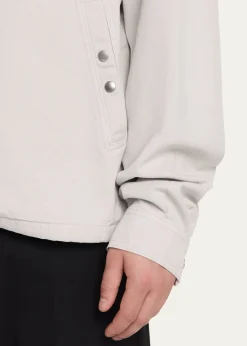 DRKSHDW RICK OWENSMen's Zip-Front Cotton-Blend Jacket