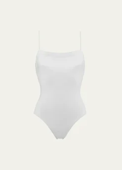EresAquarelle One-Piece Swimsuit with Thin Straps