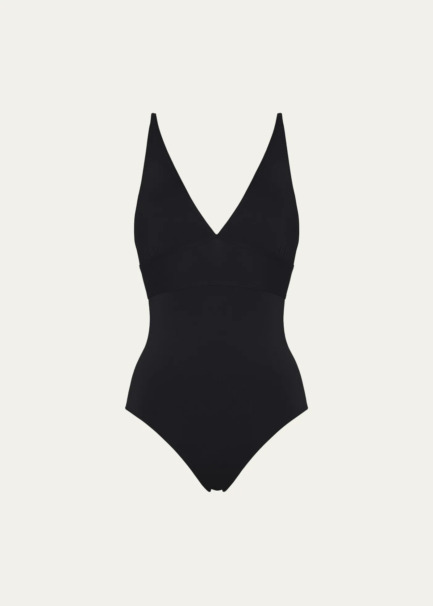 EresLarcin Deep V Triangle One-Piece Swimsuit