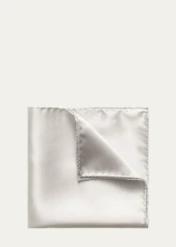 EtonMen's Silk Wedding Pocket Square