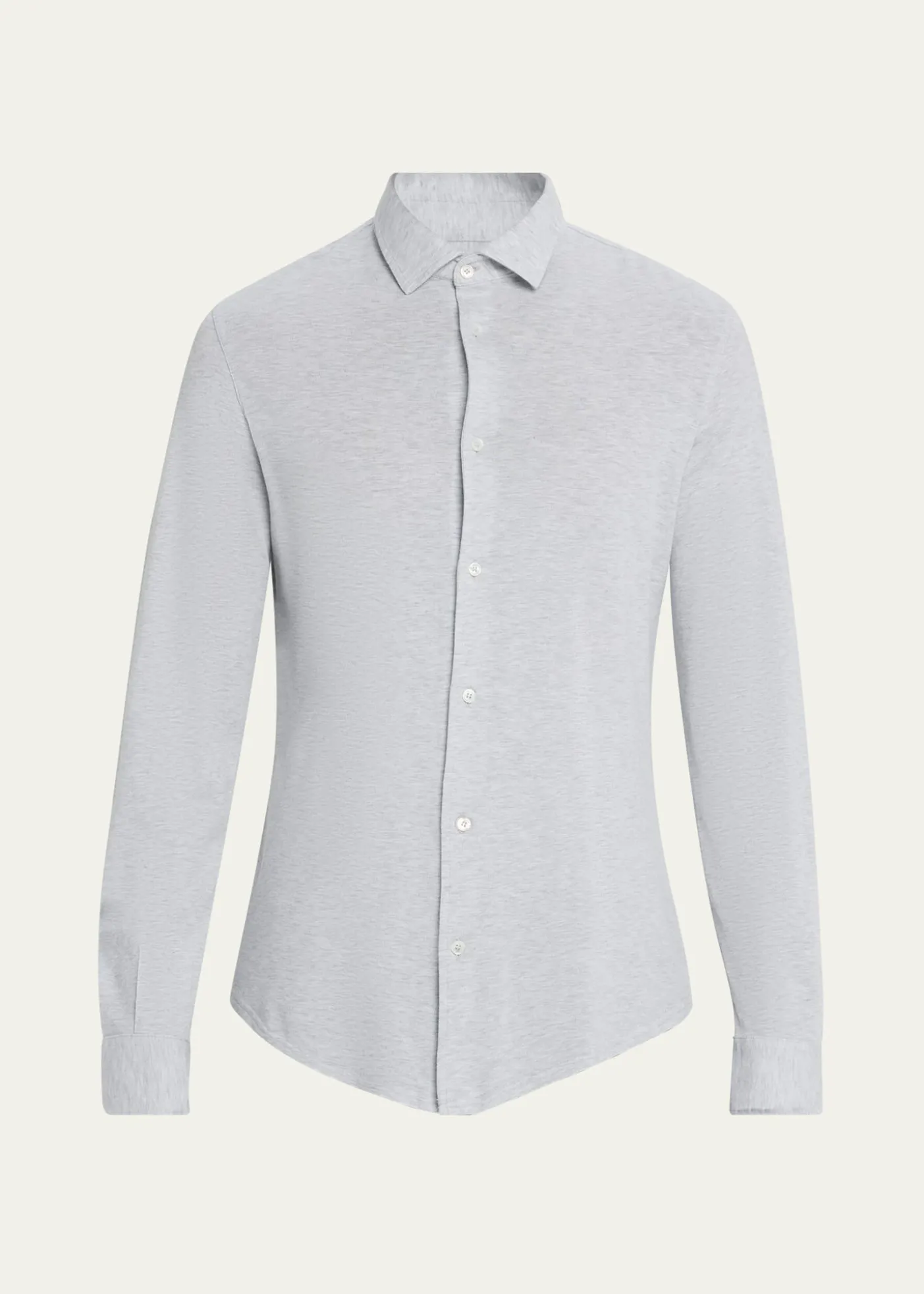 FedeliMen's Heathered Pique Sport Shirt