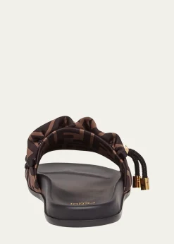 FendiIllusion FF Slide Sandals