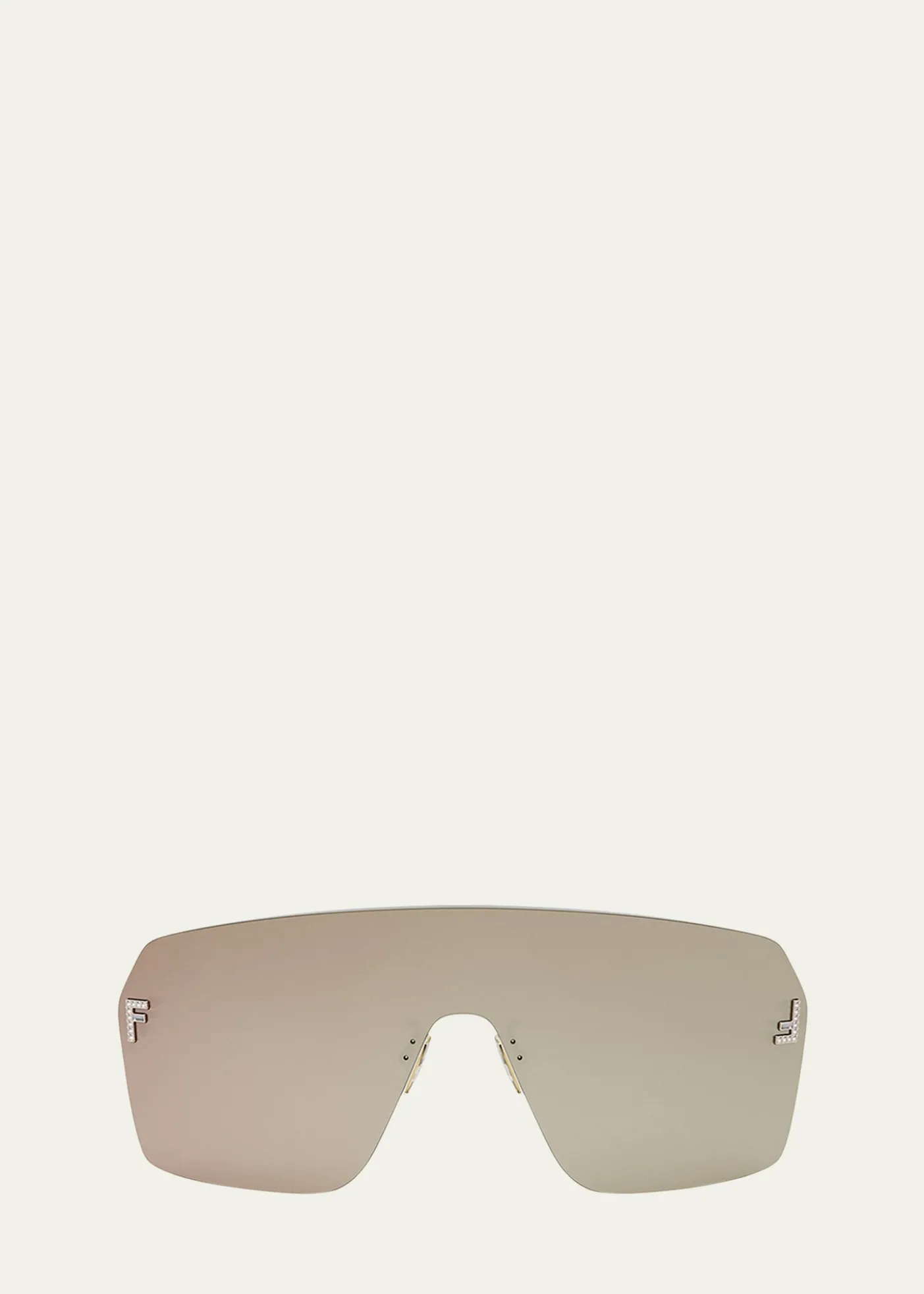 FendiMen's Fendi First Metal Shield Sunglasses